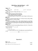 Đề-Đáp án HSG lớp 6 .Y3