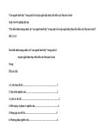 tìm hiểu hình tượng nhân vật “con người dưới đáy” trong một số truyện ngắn hiện thực tiêu biểu của macxim gorki