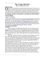 Địa Lí Quảng Nam