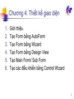 bài giảng môn quản lý và xử lý dữ liệu cơ bản- chương 4: thiết kế dữ liệu - cđ cntt hữu nghị việt nhật