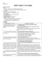 TIẾP NHẬN VĂN HỌC N.VĂN 12 NC