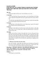 Phương pháp dạy đạo đức lớp 1 - Phần 4 ppt