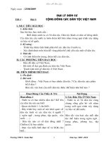 Tuần 28-33: Địa lý tỉnh Nam Định