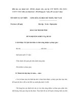 Mẫu báo cáo thành tích HCLĐ- chuyên viên, cán bộ, CNV HCSN; ppsx