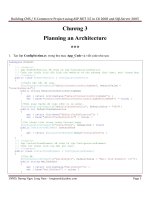 Building CMS / E-Commerce Project using ASP.NET 3.5 in C# 2008 and SQLServer 2005.Chương 3 docx