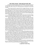 Làm theo lời Bác: 