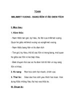 Toán Milimet vuông - bảng đơn vị đo diện tích pps