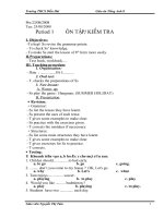 Giáo án Anh 8 Trọn bộ cực chuẩn