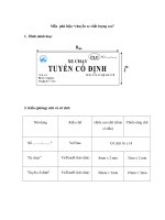 Mẫu phù hiệu “chuyến xe chất lượng cao” pptx