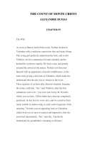 LUYỆN ĐỌC TIẾNG ANH QUA CÁC TÁC PHẨM VĂN HỌC -THE COUNT OF MONTE CRISTO ALEXANDRE DUMAS CHAPTER 59 potx