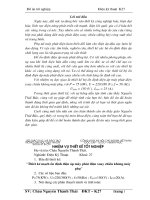 thiết kế mạch ổn định điện áp cho máy phát điện  không máy phụ