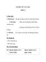 LUYỆN TỪ VÀ CÂU TIẾT 3 (tt) docx