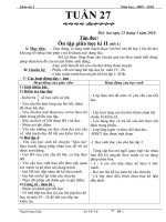 GIÁO ÁN 3 TUẦN 27(2BUỔI) CKT