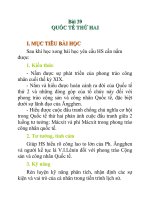 Lịch sử lớp 10 Bài 39 pptx