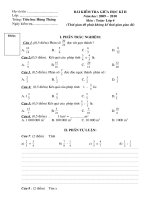 De thi Giua HK 2 Toan 4