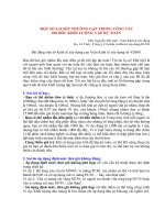 Một số sai sót trong dự toán