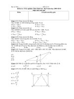 De KT Trac nghiem HH 8.15