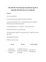 Giao đất đối với trường hợp trúng đấu giá quyền sử dụng đất, đấu thầu dự án có sử dụng đất. potx