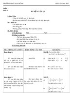 Đại số 7 tiêt 54