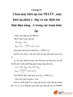 thiết kế hệ thống cung cấp điện cho nhà máy chế tạo máy bơm nông nghiệp, chương 10 ppsx