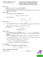 Đề Thi Học Sinh Giỏi TOÁN 12 - THPT Hậu Lộc 4 [2009 - 2010] pot