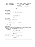 Đề Thi HSG Toán 12 - Tỉnh Kon Tum [2009 - 2010] pdf