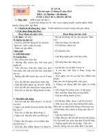 Giáo án lớp 3 tuần 28 của hằng