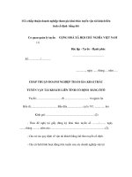 Mẫu chấp thuận doanh nghiệp tham gia khai thác tuyến vận tải khách liên tỉnh cố định bằng ôtô pptx