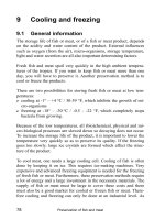 Preservation of fish and meat - Part 9 pdf