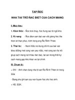 Tập đọc nhà tài trợ đặc biệt của cách mạng pps