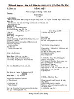 giao an lop 1 tuan 28- 29 - 30