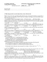 THDH Lê Văn Hưu co dáp án đã đảo đề