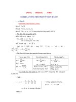 Tom tat HOA HOC HUU CO Phan 1