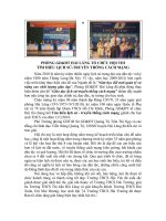 HỘI THI TÌM HIỂU LỊCH SỬ VÀ TRUYỀN THỐNG CÁCH MẠNG