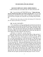 diễn đàn thiếu nhi làm theo lời Bác cực hay