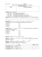 Kiem tra trac nghiem So hoc 6-Qui tac chuyen ve