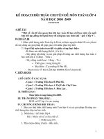 Đổi mới PP dạy toán Lớp 4