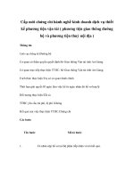 Cấp mới chứng chỉ hành nghề kinh doanh dịch vụ thiết kế phương tiện vận tải ( phương tiện giao thông đường bộ và phương tiện thuỷ nội địa ) pot