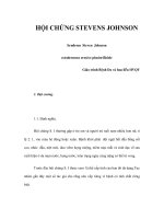 HỘI CHỨNG STEVENS JOHNSON pps