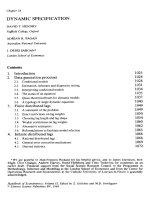 Handbook of Econometrics Vols1-5 _ Chapter 18 pptx