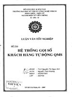 Hệ thống gọi số khách hàng tự động QMS