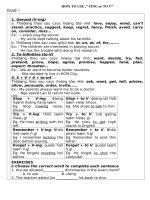 V-ing & to ininitive