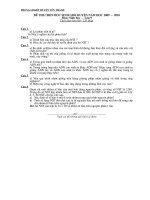 De&DA HSG Lop 9 nam 2009-2010 Huyen Yen Thanh