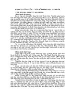 Tổng kết 17 năm bồi dưỡng học sinh giỏi các cấp