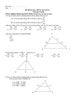 Kiểm tra HH 8 Chương3