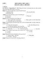 KIEM TRA GIUA HKII 2009-2010