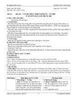 GIÁO ÁN ĐỊA LÍ 12CB - TIẾT 42