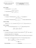 Đề THi HSG( có ĐA)