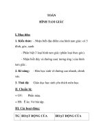 TOÁN HÌNH TAM GIÁC pptx