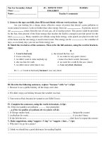 kt 1 tiet Anh hk2 cuc hay